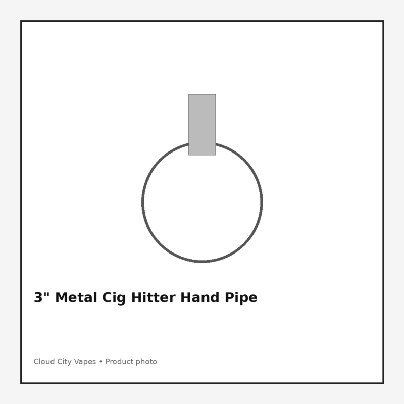 fe58781c-40f1-498a-b442-c9b49858c152.png 3" Metal Cig Hitter Hand Pipe